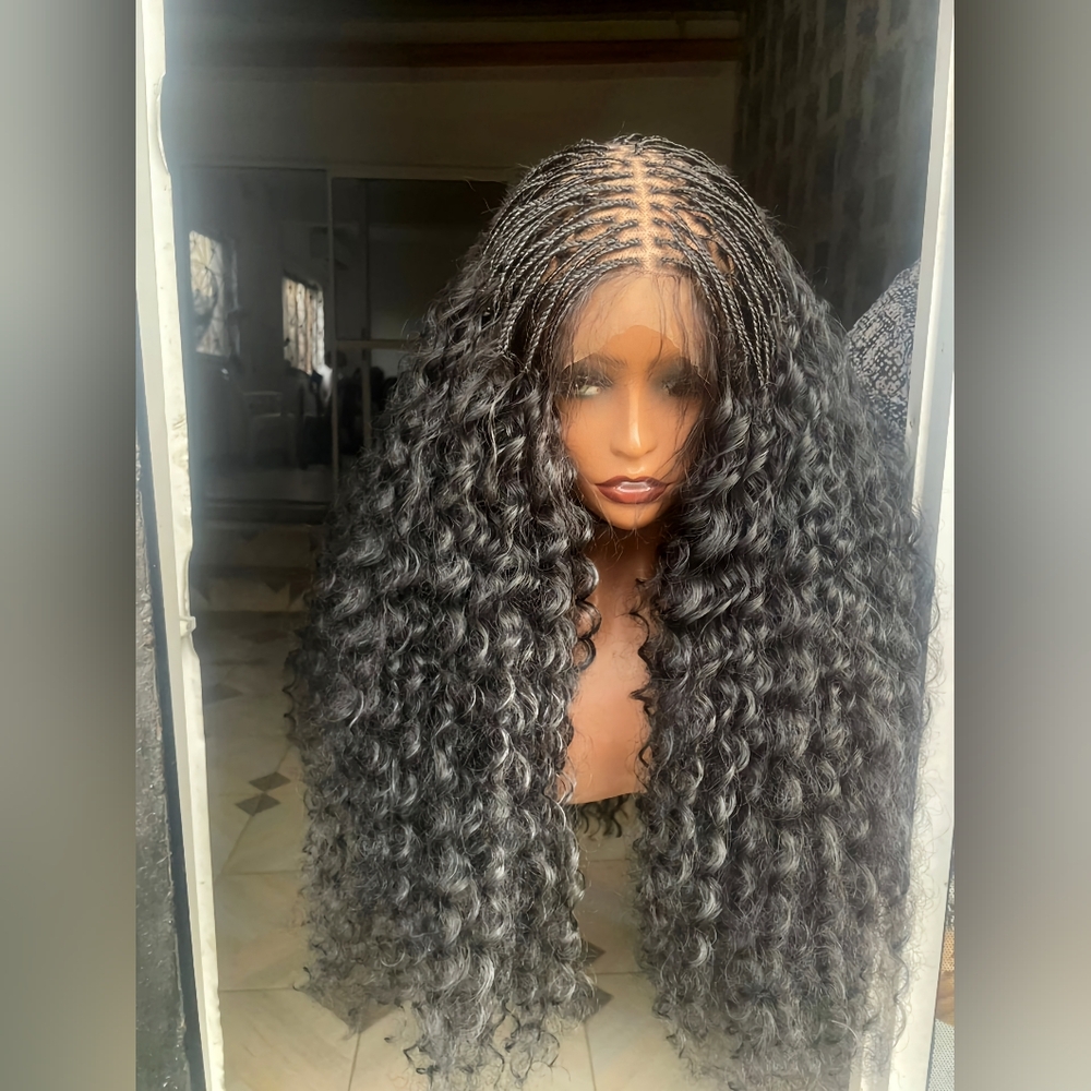 Water curls wig glueless wig full lace wig